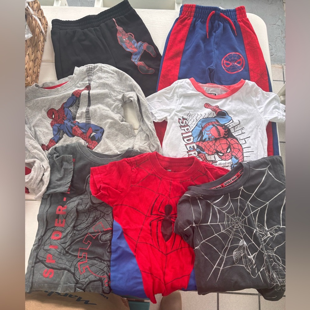 Toddler Spider-Man Clothing Lot